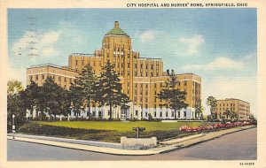 City Hospital, Nurses' Home Springfield, Ohio OH