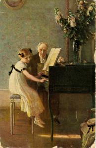 Meunier, The Lesson of Harpsichord     (Music)