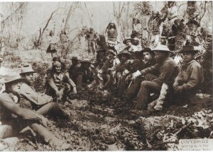 Council Between General Crook and Geronimo Apache History 4 by 6