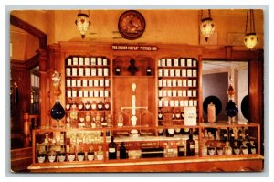 Vintage 1960's Postcard Upjohn Pharmacy at Disneyland Anaheim California