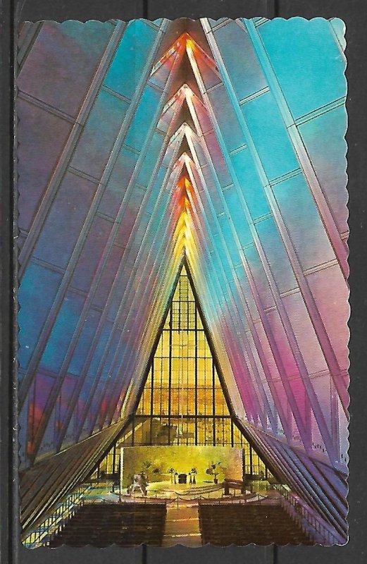 Colorado, Colorado Springs - Air Force Academy Chapel - [CO-357]