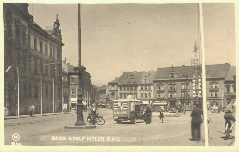 Czech Republic Brüx Adolf Hitler Platz 02.45