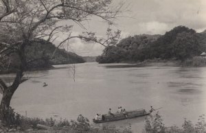 Boat On Karnaphuli River Chittagong Bangladesh Pakistan Old Postcard