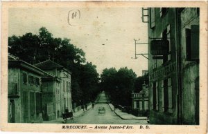 CPA MIRECOURT Avenue Jeanne-d'Arc. (398449)