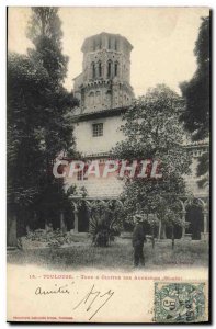 Old Postcard Toulouse Tower and Cloister Augustinian Museum