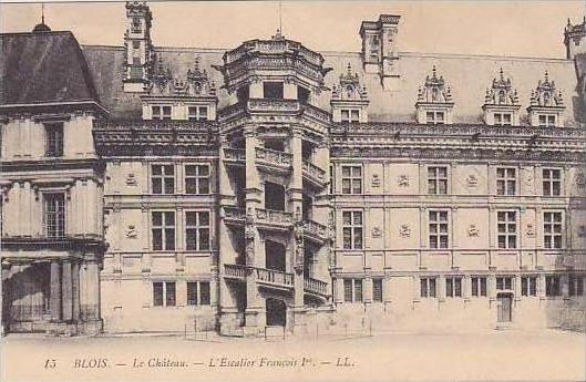 France Blois Le Chateau L'Escalier Francois Ist