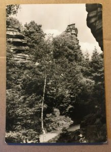 UNUSED PHOTO POSTCARD - GREIFENSTRINE AT EHRENFRIEDERSDORF, GERMANY