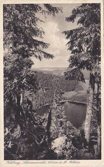 Germany Feldberg Schwarzwald und Feldsee 1936