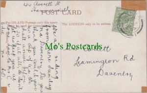 Genealogy Postcard - Collett, Leamington Road, Daventry, Northamptonshire GL1077