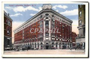 Postcard Old Hotel Lafayette Buffalo N Y