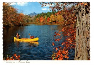 Canoeing on an Autumn Day, Canada