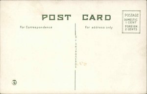 Battleship U.S.S. Mississippi c1910 Vintage Postcard