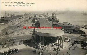 China, Dairen, Dalian, Waiting Room & Wharf View