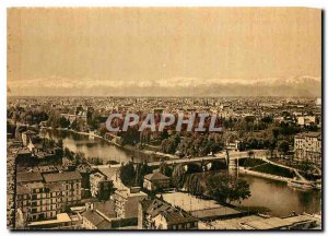 Modern Postcard Panorama Torino