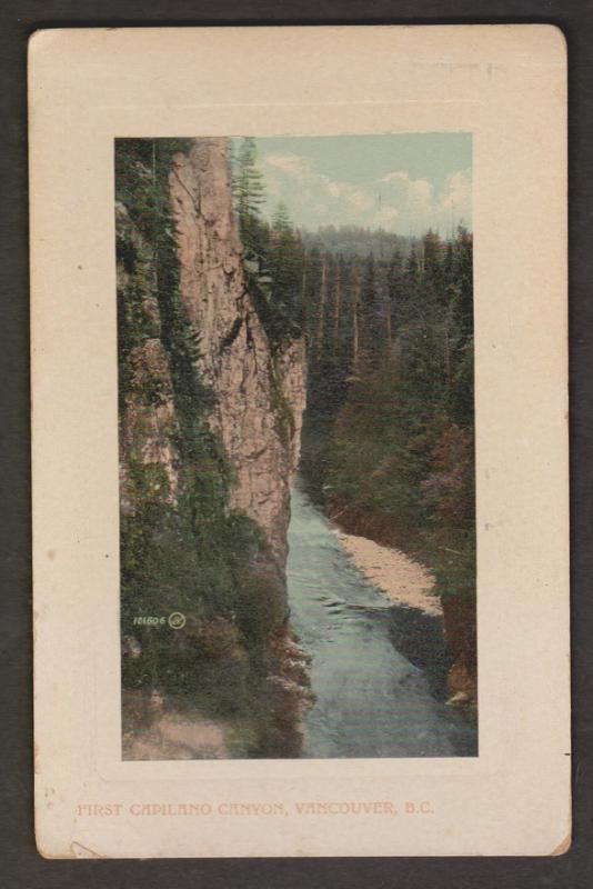 First Capilano Canyon, Vancouver, BC - Used 1912 - Some Wear