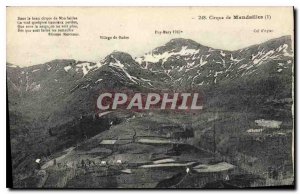 Postcard Old Circus of Mandailles in the beautiful circus of Mandailles