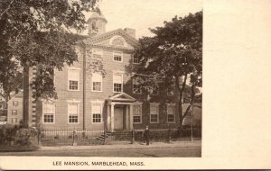 Massachusetts Marblehead The Lee Mansion