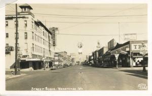 Golden Jubilee Wenatchee WA Columbia Hotel Jones Pontiac Ellis RPPC Postcard E8 