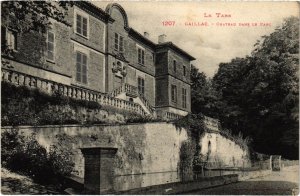 CPA Gaillac Chateau dans le Parc FRANCE (1016364)