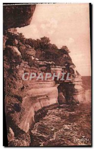 Meschers les Bains - Cliff of the Grotto of the Virgin - Old Postcard
