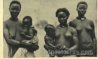 Mothers' pride African Nude Unused 