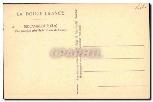 Old Postcard Rocamadour