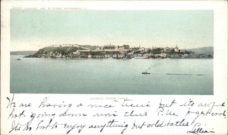 Levis Quebec 6001 Detroit Publishing c1902 Postcard 2