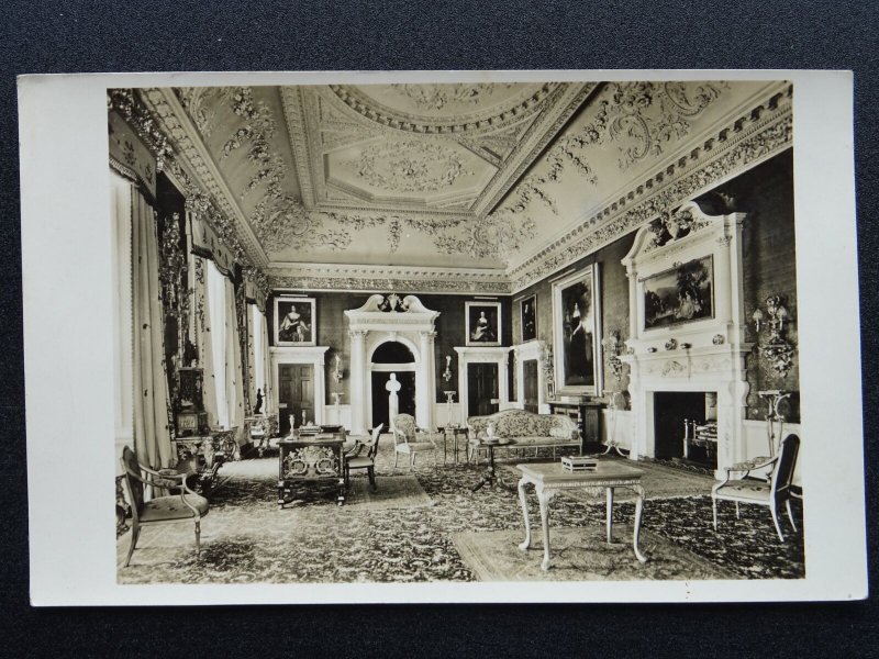 Perthshire BLAIR CASTLE The Large Drawing Room c1950s RP Postcard by Photochrom