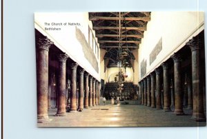 Postcard - The Church of Nativity - Bethlehem, Palestine