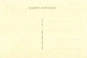 Vietnam Banting Water Buffalo Man & Rifle Hunting Antique Postcard (J28003)