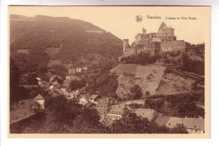 Chateau et Ville Haute, Vianden, Belgium