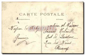Postcard Old National Clichy Boulevard and Boulevard Victor Hugo Le Rond Point
