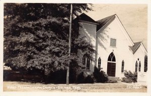 J81/ Selmer Tennessee Postcard RPPC c1940s First Presbyterian Church 254