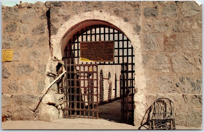 VINTAGE POSTCARD THE TERRITORIAL PRISON AND MUSEUM AT YUMA ARIZONA 1960s