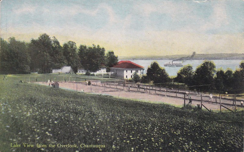  CHAUTAUQUA, New York, 1900-1910´s; Lake View From The Overlook