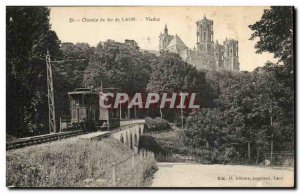 Laon - Laon Railway - Viaduct - Old Postcard