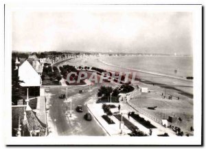 Modern Postcard La Baule View Casino Esplanade and Beach