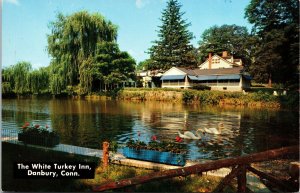 VINTAGE POSTCARD THE HISTORIC WHITE TURKEY INN NEAR DANBURY CONNECTICUT 1960s