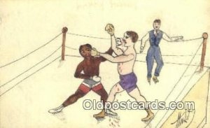 Boxing Comic Unused close to perfect