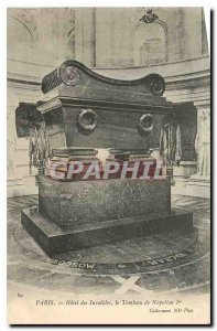 Old Postcard Paris Hotel des Invalides Napoleon I of the Tomb