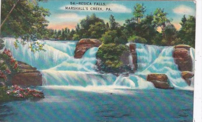 Pennsylvania Marshall's Creek Resica Falls