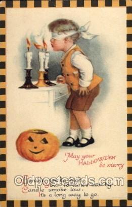 Artist Ellen Clapsaddle Halloween Postcard Postcards  