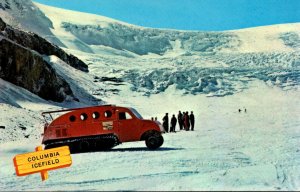 Canada Columbia Icefield Athabasca Glacier Snowmobile