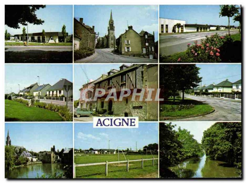Postcard Modern Acigne