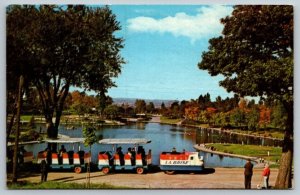 Railroad Postcard - Mount Royal Park - Montreal, Quebec