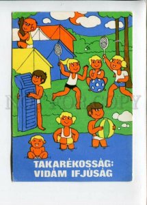 3135881 TENNIS Badminton racquet Takarekossag old postcard