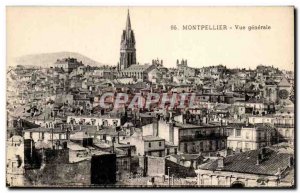 Old Postcard Montpellier General view