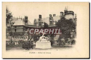 Postcard Old Paris Hotel Cluny