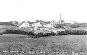 State Hospital  Fore the insane Real Photo Cherokee, Iowa USA 