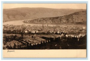 c1910's Aerial View Of Boppard Germany Unposted Antique Postcard 